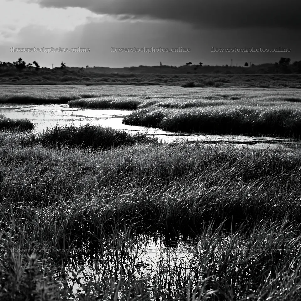 Niigata floodplain restoration meadow dew foreground – flower stock photos 7938x7938